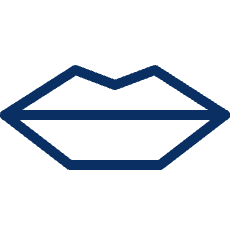 Beauty Lips Icon from Cyber Line Set
