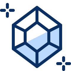 Gem 1 Icon from Cyber Duotone Set
