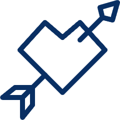 Heart Cupid Icon from Cyber Line Set