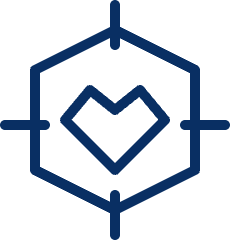 Heart Lockon Icon from Cyber Line Set