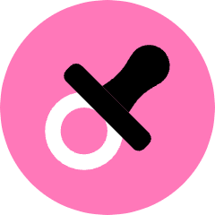 Pacifier Icon from Kameleon Pop Set