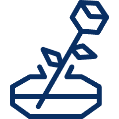 Rose Jar Icon from Cyber Line Set