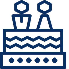 Wedding Cake Icon from Cyber Line Set