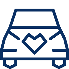 Wedding Car Icon from Cyber Line Set