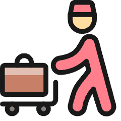 Room Service Food Icon from Ultimate Colors Set