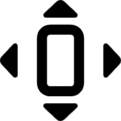 Phone Expand 1 Icon from Ultimate Bold Set