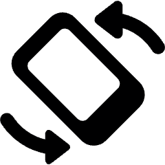 Phone Rotate 1 Icon from Ultimate Bold Set