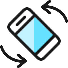 Phone Rotate Icon from Ultimate Colors Set