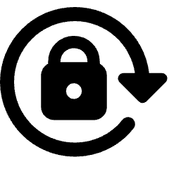 Screen Orientation Lock 1 Icon from Ultimate Bold Set