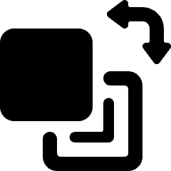 Rotate Front Alternate Icon from Ultimate Bold Set