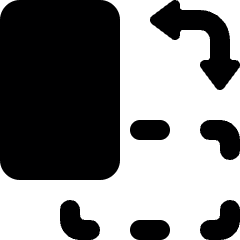 Rotate Horizontal Icon from Ultimate Bold Set