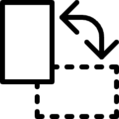 Rotate Horizontal Icon from Ultimate Light Set