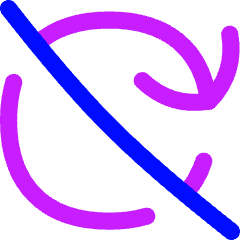 Arrow Update Disable Icon from Flex Neon Set