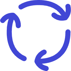 Arrows Cycle Icon from Flex Duo Set