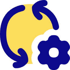 Arrows Sync Settings Icon from Flex Pop Set