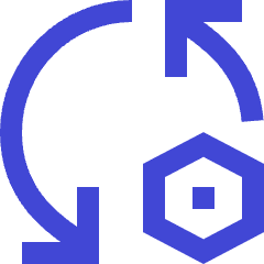 Arrows Sync Settings Nut Icon from Sharp Duo Set