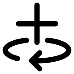 Line Arrow Rotate All Axis Right Icon from Core Line Set