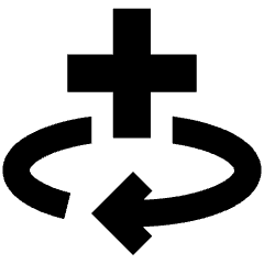 Line Arrow Rotate All Axis Right Icon from Sharp Remix Set