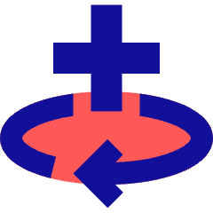 Line Arrow Rotate All Axis Right Icon from Sharp Pop Set