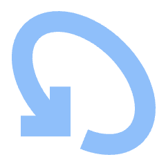 Line Arrow Rotate Diagonal Left 1 Icon from Sharp Flat Set