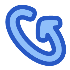 Line Arrow Rotate Diagonal Left 2 Icon from Plump Duo Set