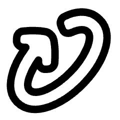 Line Arrow Rotate Diagonal Right 1 Icon from Plump Line Set