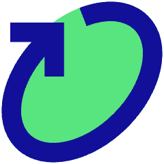 Line Arrow Rotate Diagonal Right 1 Icon from Sharp Pop Set