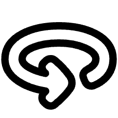 Line Arrow Rotate Horizontal Left Icon from Plump Line Set