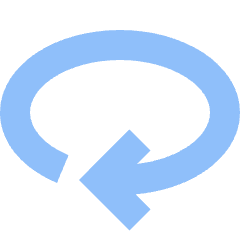 Line Arrow Rotate Horizontal Right Icon from Sharp Flat Set