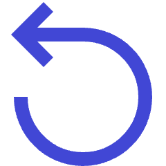 Line Arrow Rotate Left 1 Icon from Sharp Duo Set