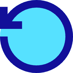 Line Arrow Rotate Left 2 Icon from Sharp Pop Set