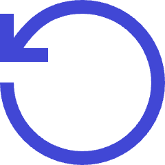 Line Arrow Rotate Left 2 Icon from Sharp Duo Set
