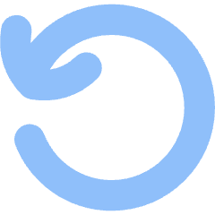 Line Arrow Rotate Left 2 Icon from Flex Flat Set