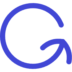 Line Arrow Rotate Left 3 Icon from Flex Duo Set