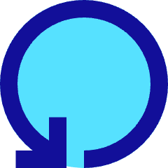 Line Arrow Rotate Left 4 Icon from Sharp Pop Set