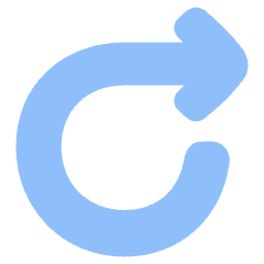 Line Arrow Rotate Right 1 Icon from Plump Flat Set