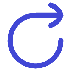 Line Arrow Rotate Right 1 Icon from Flex Duo Set