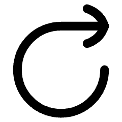 Line Arrow Rotate Right 1 Icon from Flex Line Set