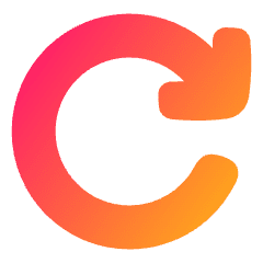 Line Arrow Rotate Right 2 Icon from Plump Gradient Set