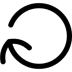 Line Arrow Rotate Right 3 Icon from Flex Line Set