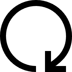 Line Arrow Rotate Right 4 Icon from Sharp Line Set