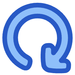 Line Arrow Rotate Right 4 Icon from Plump Duo Set