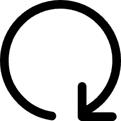 Line Arrow Rotate Right 4 Icon from Core Line Set