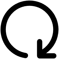 Line Arrow Rotate Right 4 Icon from Core Remix Set