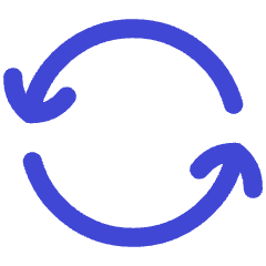 Line Arrow Synchronize 1 Icon from Flex Duo Set