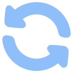 Line Arrow Synchronize 1 Icon from Plump Flat Set