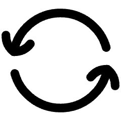 Line Arrow Synchronize 1 Icon from Flex Line Set