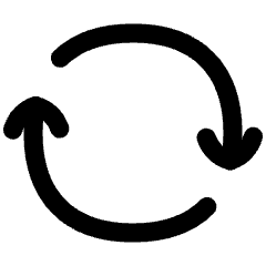 Line Arrow Synchronize 2 Icon from Flex Line Set