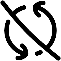 Line Arrow Synchronize Disable Icon from Flex Line Set