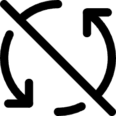 Line Arrow Synchronize Disable Icon from Core Line Set